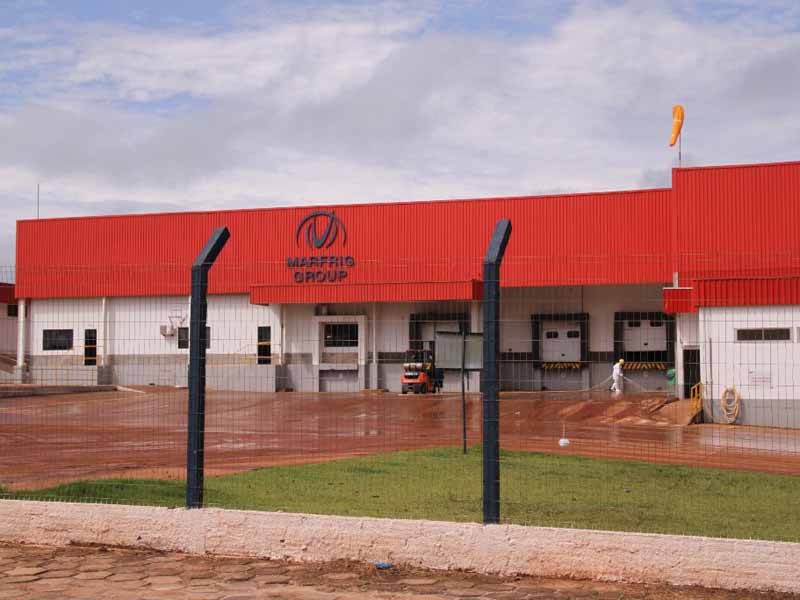 foto ilustrativa de uma das unidades da Marfrig