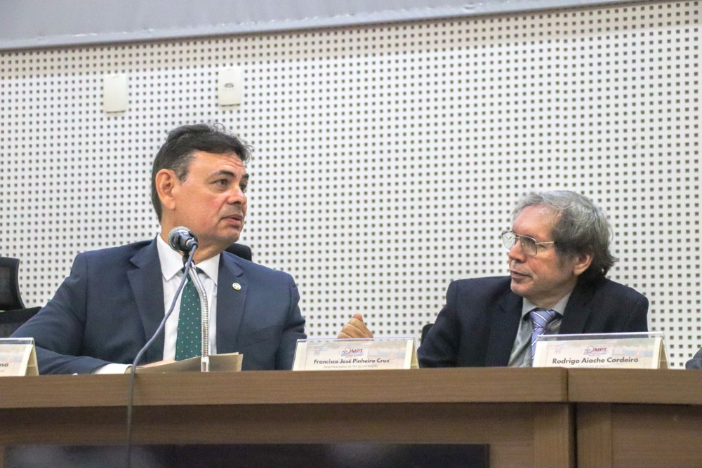 Procurador Regional e Des. Francisco Cruz