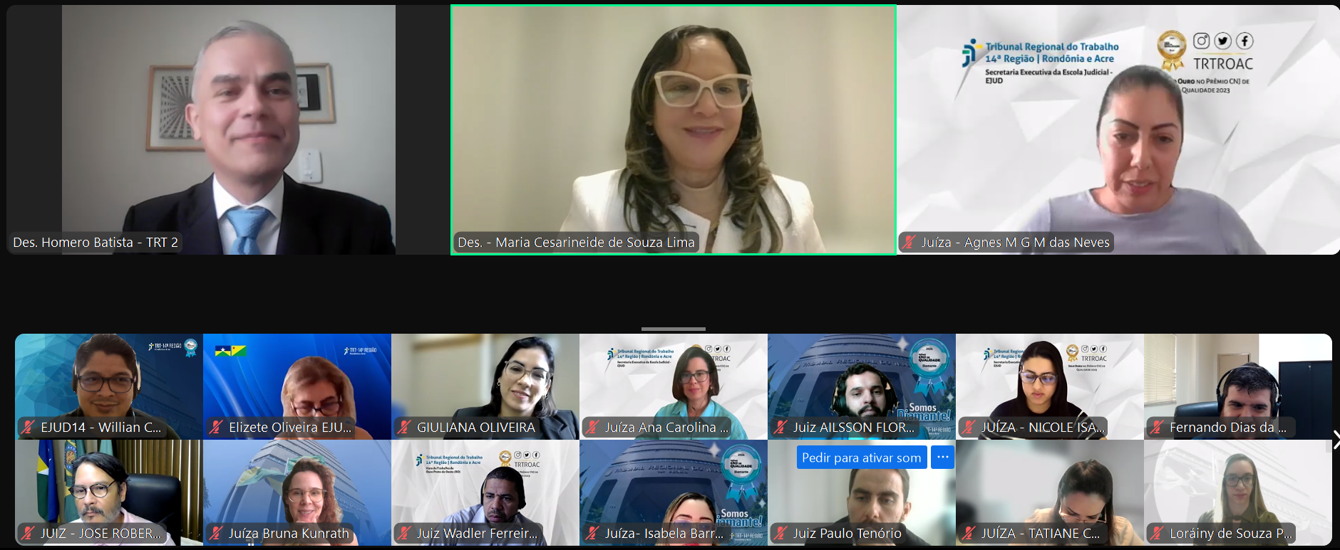 Encontro de Magistrados e Magistradas do regional Rondônia e Acre 