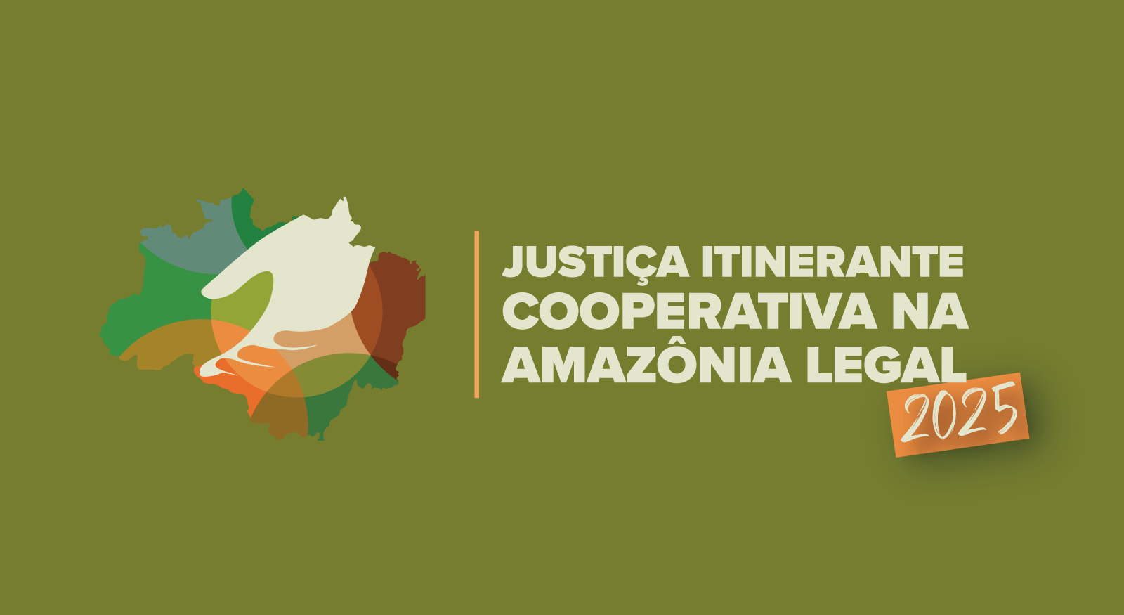 3.ª edição do Justiça Itinerante Cooperativa na Amazônia Legal terá início na segunda (23/6)