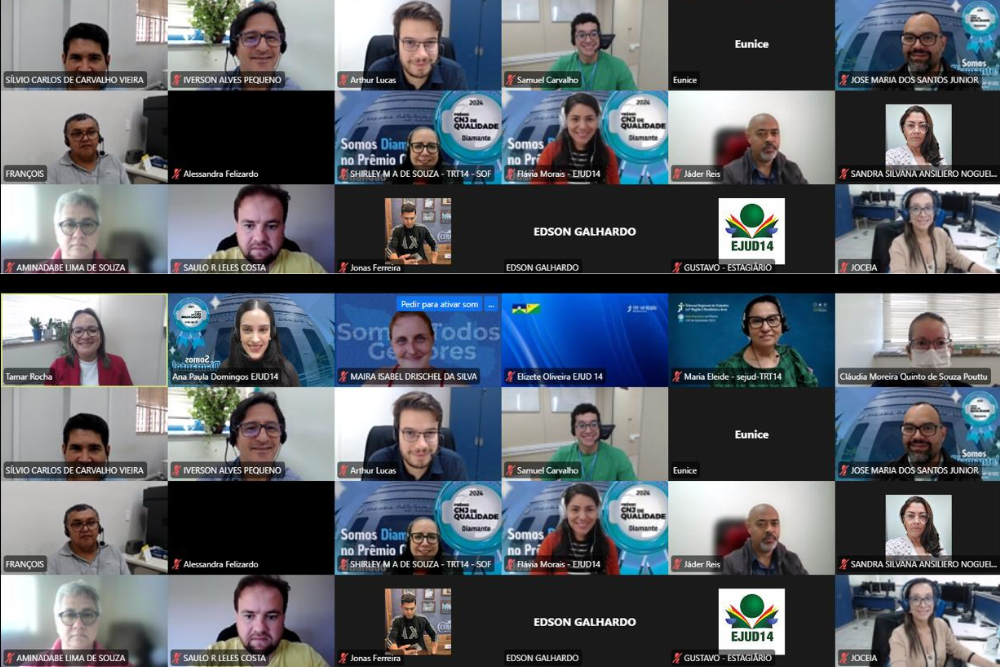 Curso sobre SIGEO-JT capacita gestores e fiscais de contratos do TRT-14 para uma gestão orçamentária mais eficiente