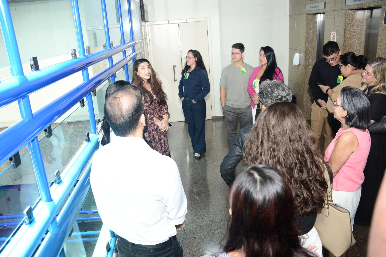 Estudantes de Direito acompanham sessão do Pleno 