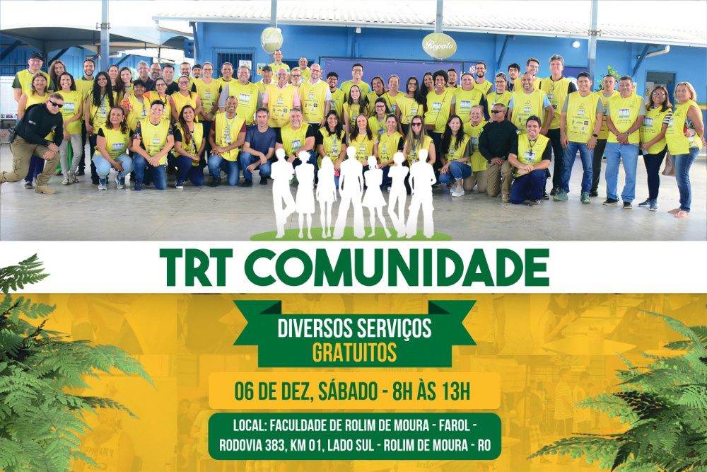 TRT Comunidade – A Justiça do Trabalho mais próxima de você!