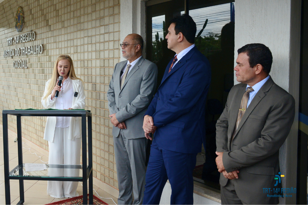 TRT-14 inaugura sistemas de energia solar fotovoltaica em Cacoal e São Miguel do Guaporé