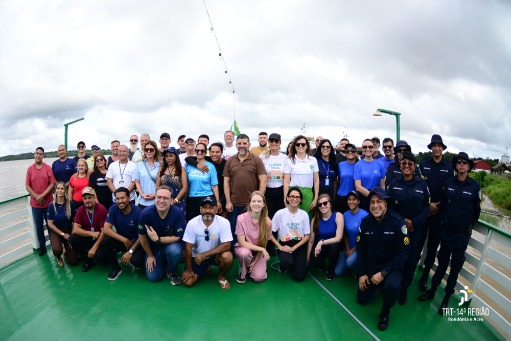 Ação reúne TRT-14 e parceiros e já soma mais de 1,2 mil atendimentos nos primeiros dias em Calama 