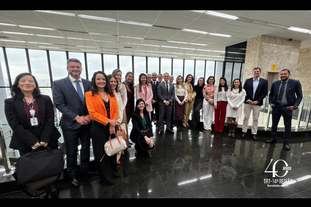 Encontro nacional fortalece integração entre secretarias-gerais da Justiça do Trabalho com participação do TRT-14
