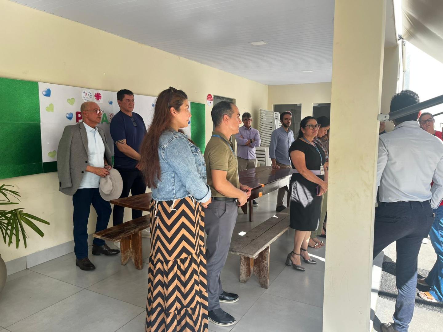 visita in loco à Cáritas Arquidiocesana de Porto Velho