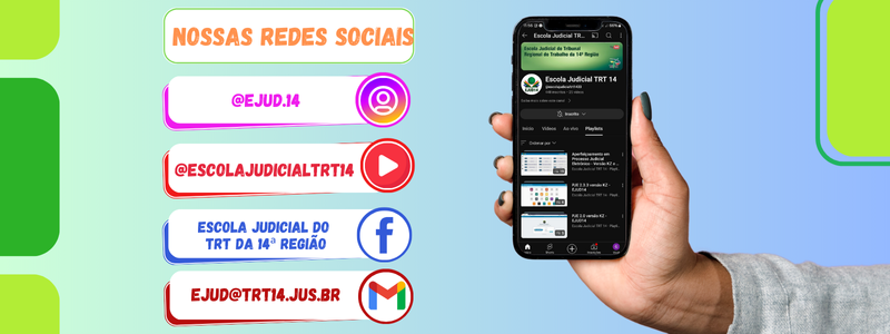 Nossas Redes Sociais