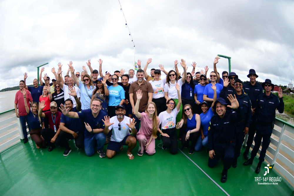 Ação reúne TRT-14 e parceiros e já soma mais de 1,2 mil atendimentos nos primeiros dias em Calama 