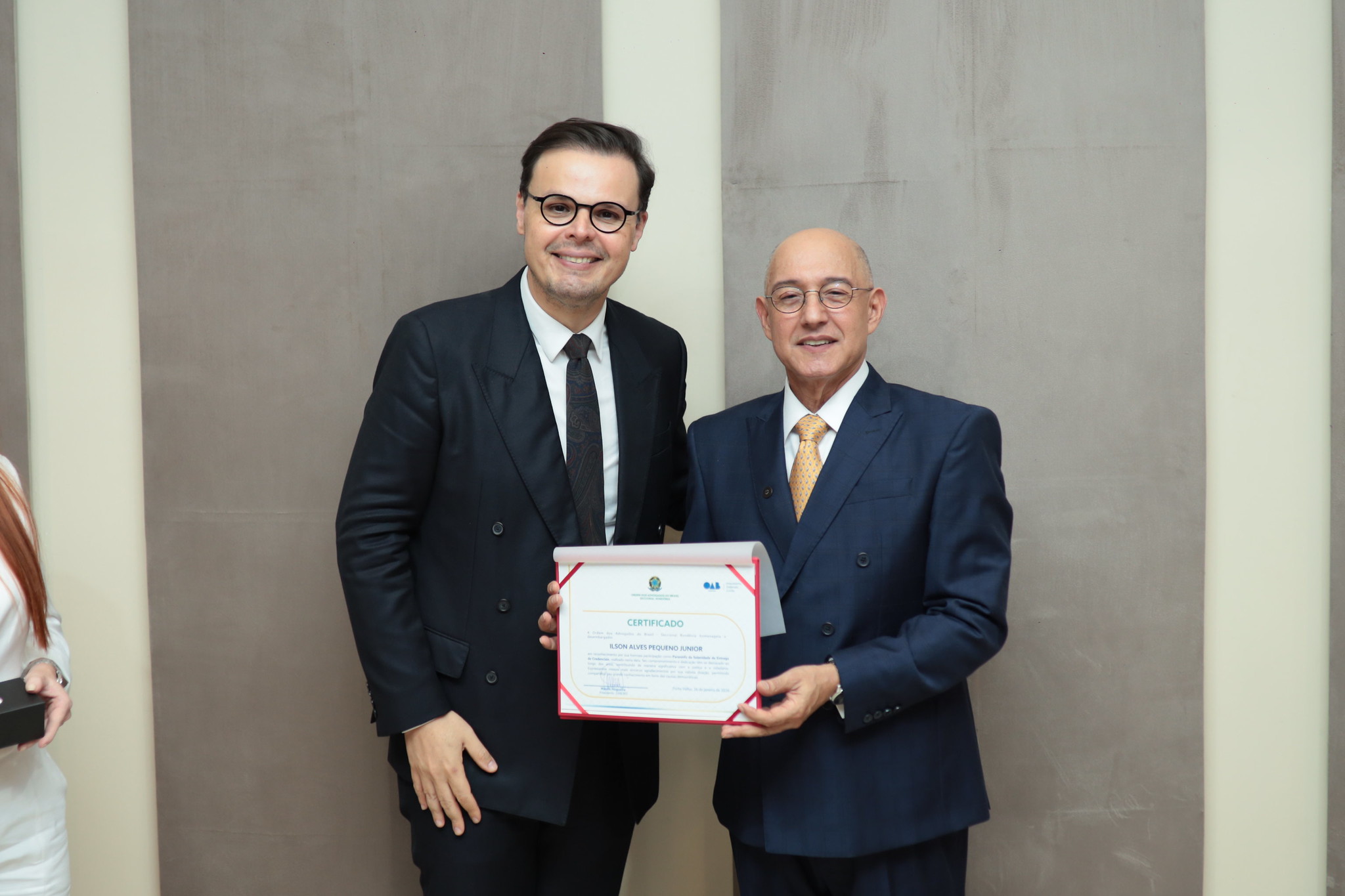 Presidente homenageado