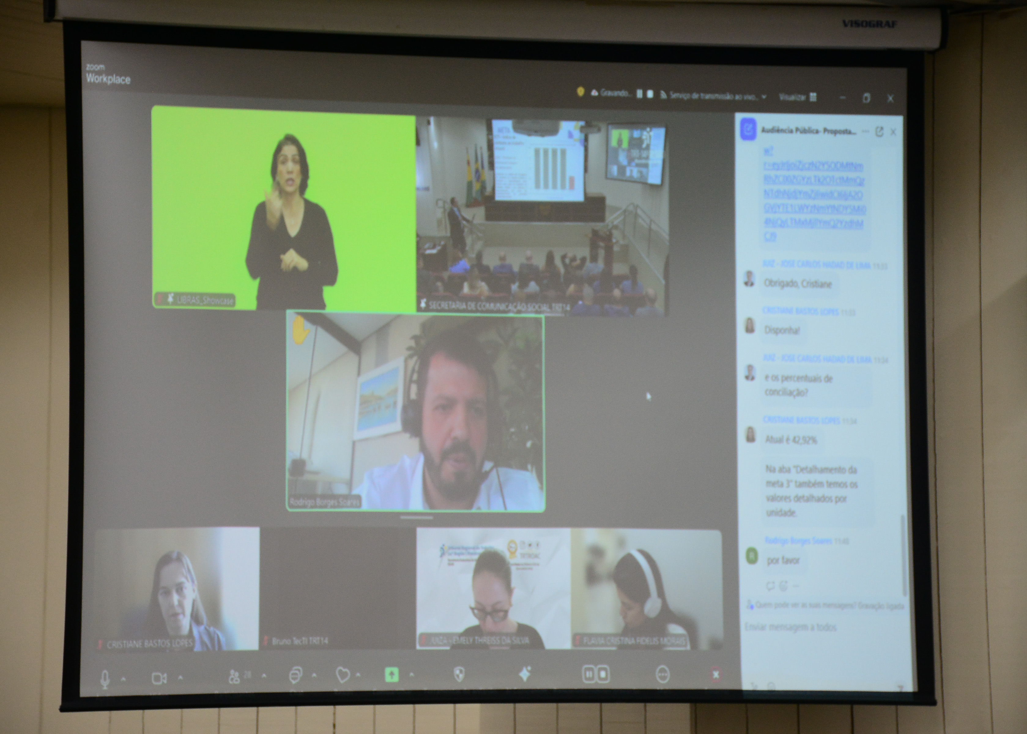 Participação da sociedade