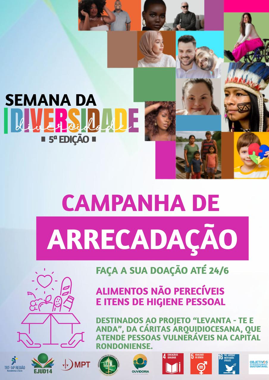 campanha de arrecadação