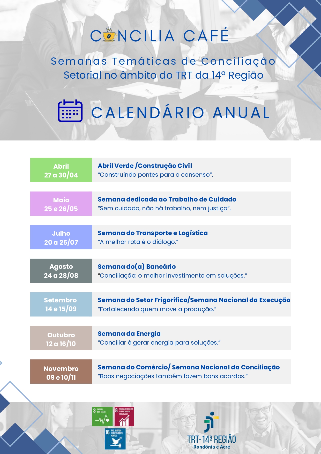 calendário 