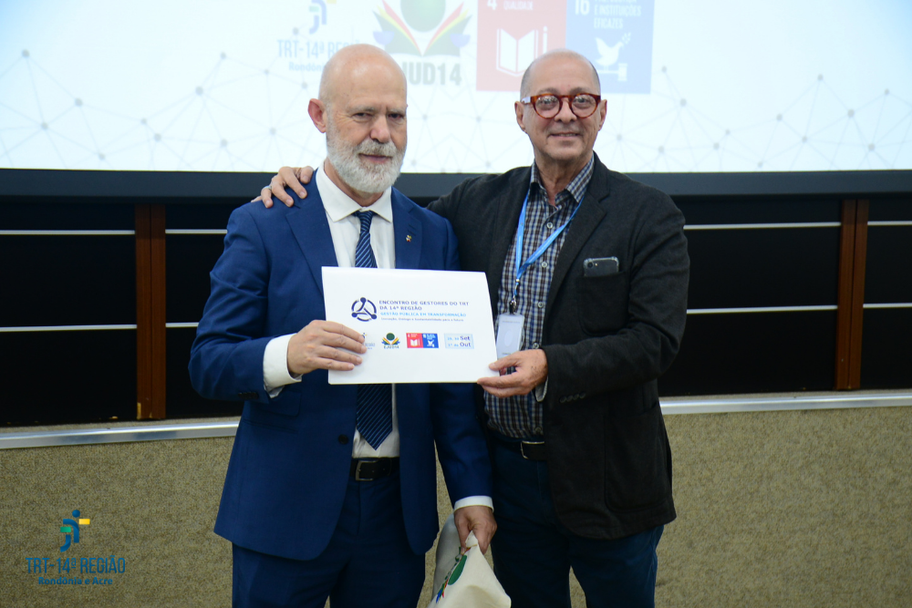 Encontro de Gestores 2025 reforça inovação, sustentabilidade e integração no TRT-14